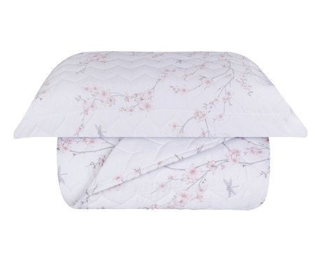 Jogo de Cobre-Leito Acetinado Flor de Cerejeira 300 Fios