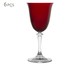 Jogo de Taças para Vinho em Cristal Dona 06 Pessoas - Vermelha, Vermelho | WestwingNow