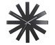 Relógio de Parede Ribbon Preto, Preto | WestwingNow