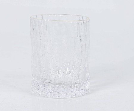 Copo Rustic Canelado Clear Gol | Westwing