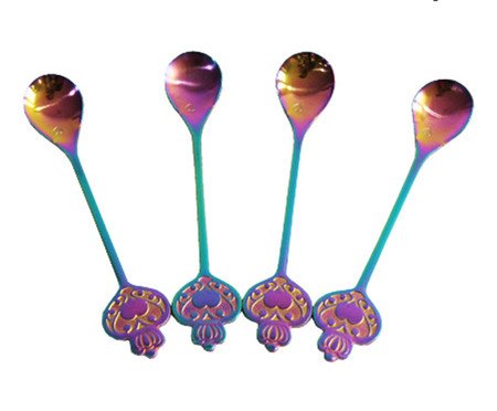 Jogo de Colheres de Sobremesa em Inox Coroa | Westwing