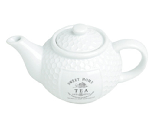 Bule para Chá em Porcelana Sweet Home, Branco | WestwingNow