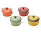 Jogo de Caçarolas em Porcelana Colors - 04 Peças, Multicolorido | WestwingNow