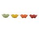 Jogo de Petisqueiras em Porcelana Flowers - Colorido, Multicolorido | WestwingNow