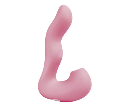 Kiss Sugador com Língua e Vibrador Duplo