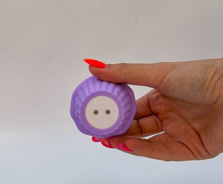 Cupcake Estimulador de Clitóris com Língua Roxo | WestwingNow