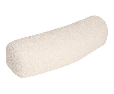 Almofada Braço Curvo Laguna by Elle - Boucle Off-White | Westwing