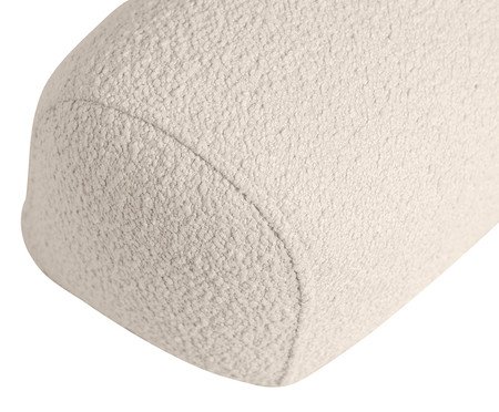 Almofada Braço Curvo Laguna by Elle - Boucle Off-White | Westwing