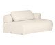 Sofá Módulo Lateral Direito Estendido Laguna by Elle - Boucle Off-White II, Cru | WestwingNow