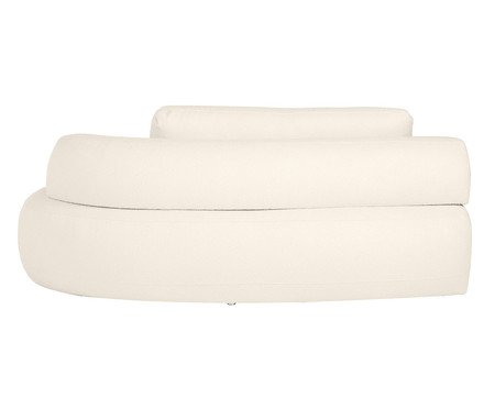 Sofá Módulo Lateral Direito Estendido Laguna by Elle - Boucle Off-White II | Westwing