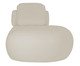 Sofá Módulo Chaise Esquerda Laguna by Elle - Boucle Bege, Bege | WestwingNow