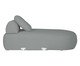 Sofá Módulo Chaise Esquerda Laguna by Elle - Boucle Cinza, Cinza | WestwingNow