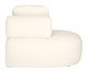 Sofá Módulo Lateral Esquerdo Laguna by Elle - Boucle Off-White, Cru | WestwingNow