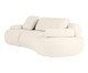 Sofá Laguna by Elle - Lateral Direta Estendida Boucle Off White VII, Cru | WestwingNow