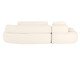 Sofá Laguna by Elle - Lateral Direta Estendida Boucle Off White VII, Cru | WestwingNow