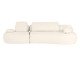 Sofá Laguna by Elle - Lateral Direta Estendida Boucle Off White VII, Cru | WestwingNow