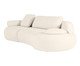 Sofá Laguna by Elle - Lateral Direta Estendida Boucle Off White VII, Cru | WestwingNow