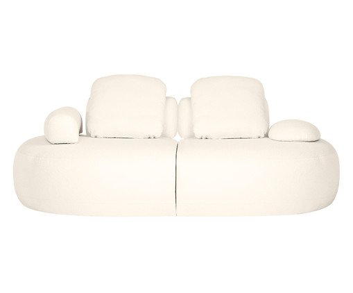 Sofá Laguna by Elle - Boucle Off-White I, Cru | WestwingNow