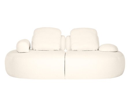 Sofá Laguna by Elle - Boucle Off-White I | Westwing