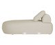 Sofá Módulo Chaise Direita Laguna by Elle - Boucle Bege, Bege | WestwingNow