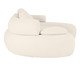 Sofá Laguna by Elle - Chaise Direita Boucle Off White VI, Cru | WestwingNow