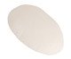 Almofada Braço Orgânico Oval Laguna by Elle - Boucle Off-White, Cru | WestwingNow
