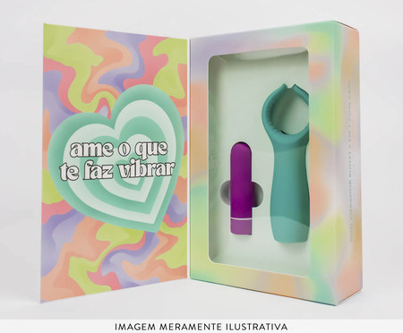 Duo Vibrador Massageador Clitoriano e Peniano | WestwingNow