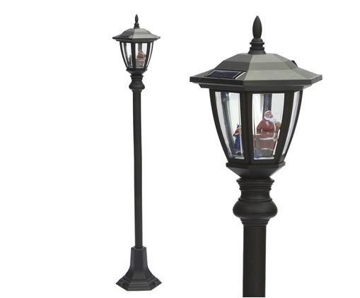 Poste Decorativo com Luz Preto, black | WestwingNow