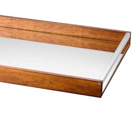 Bandeja de Madeira Caen Glassy - Natural | Westwing
