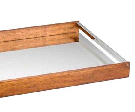 Bandeja de Madeira Caen Glassy - Natural | Westwing