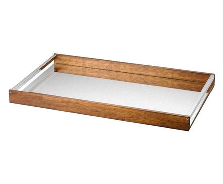 Bandeja de Madeira Caen Glassy - Natural | Westwing