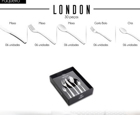 Faqueiro London | Westwing