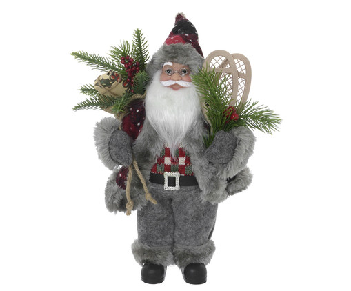 Papai Noel Decorativo Cinza, grey | WestwingNow