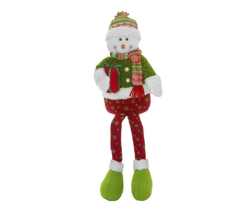 Boneco de Neve Decorativo Vermelho, red | WestwingNow