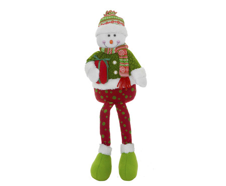 Boneco de Neve Decorativo Vermelho