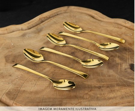 Jogo de Colheres em Inox Berna | Westwing