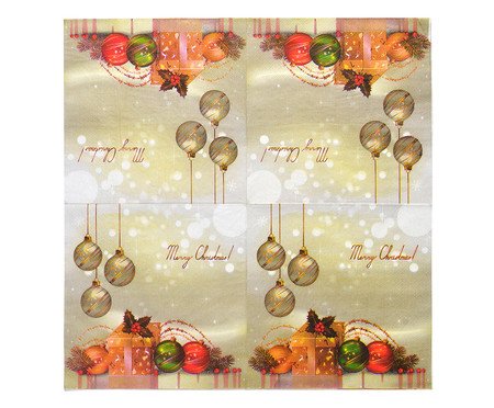Guardanapo de Papel 20 Folhas Bege | Westwing