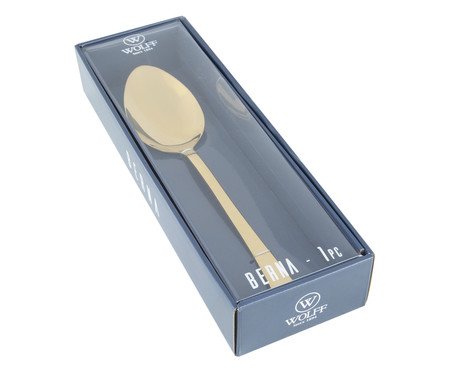 Colher para Servir em Inox Berna - Dourada | Westwing