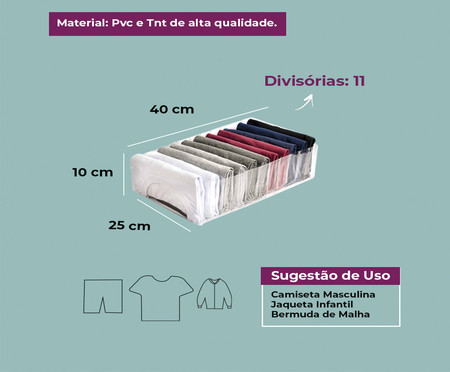 Organizador Colmeia Cristal Premium G Rosa | WestwingNow