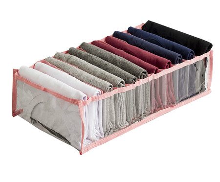 Organizador Colmeia Cristal Premium G Rosa | WestwingNow