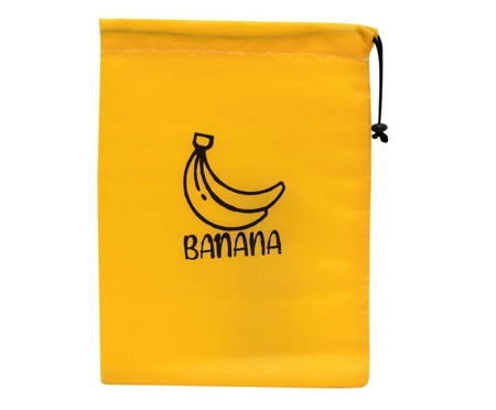 Conservador de Alimentos Banana Amarelo