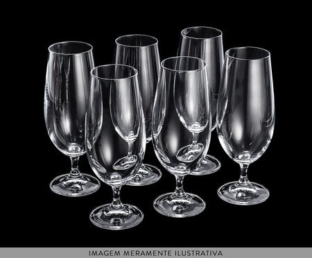 Jogo de Taças para Cerveja Usak - Transparente | Westwing
