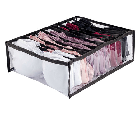 Organizador Colmeia Cristal Premium GG Preto | WestwingNow