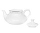 Jogo para Servir Chá em Porcelana Gael - Branco, Branco | WestwingNow