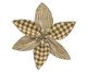 Flor Natalina Bege e Dourado II, Bege | WestwingNow