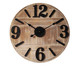 Relógio de Parede Estella - Marrom e Preto, Preto, Marrom | WestwingNow