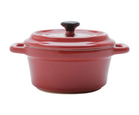 Mini Cocotte em Porcelana Fill - Vermelha | Westwing