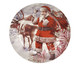 Sousplat Papai Noel Branco e Vermelho, Branco | WestwingNow