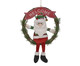 Guirlanda Papai Noel Branco e Vermelho, Branco | WestwingNow