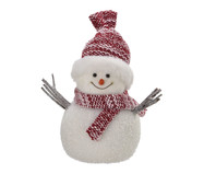 Boneco de Neve Vermelho e Prata | WestwingNow